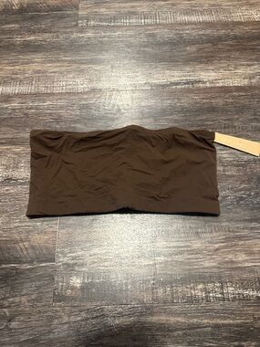 Skims Cocoa Fits Everybody Strapless Bandeau Top